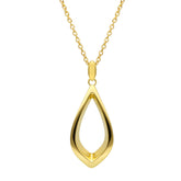 Collier élégant pour femme en or 18 carats avec un pendentif noble - 281679
